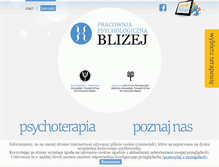 Tablet Screenshot of blizej.com.pl